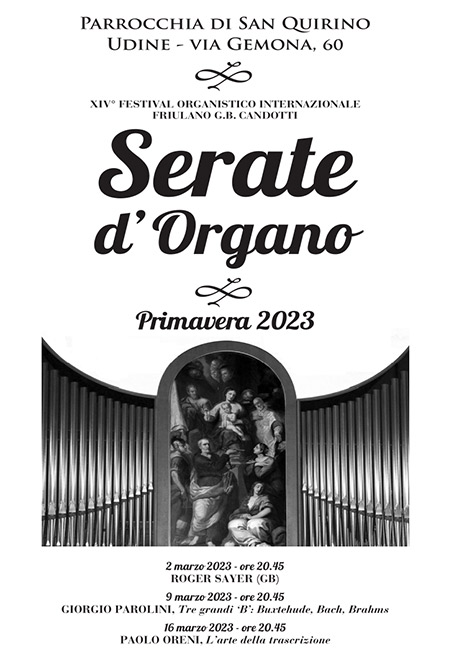 Serate d'organo - S. Quirino