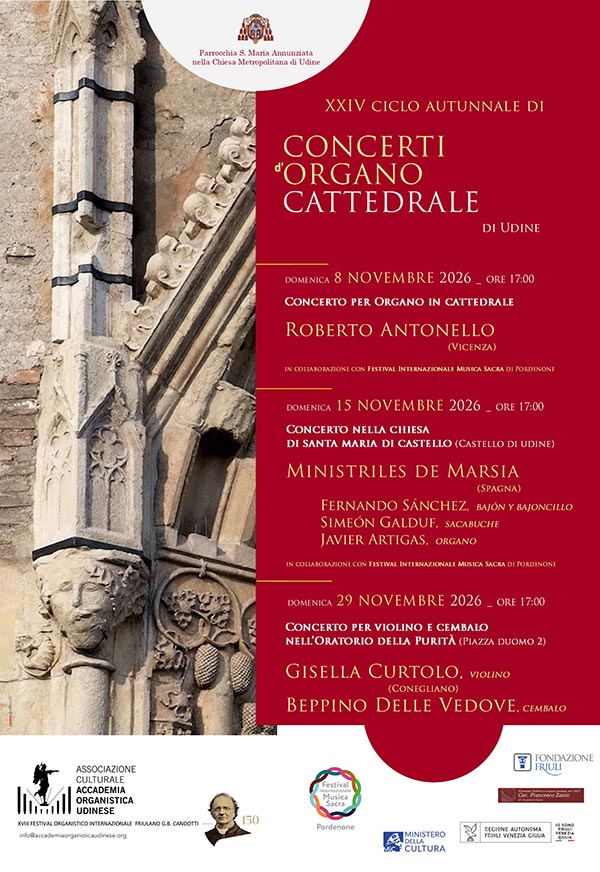 XXIV Ciclo autunnale - Cattedrale di Udine