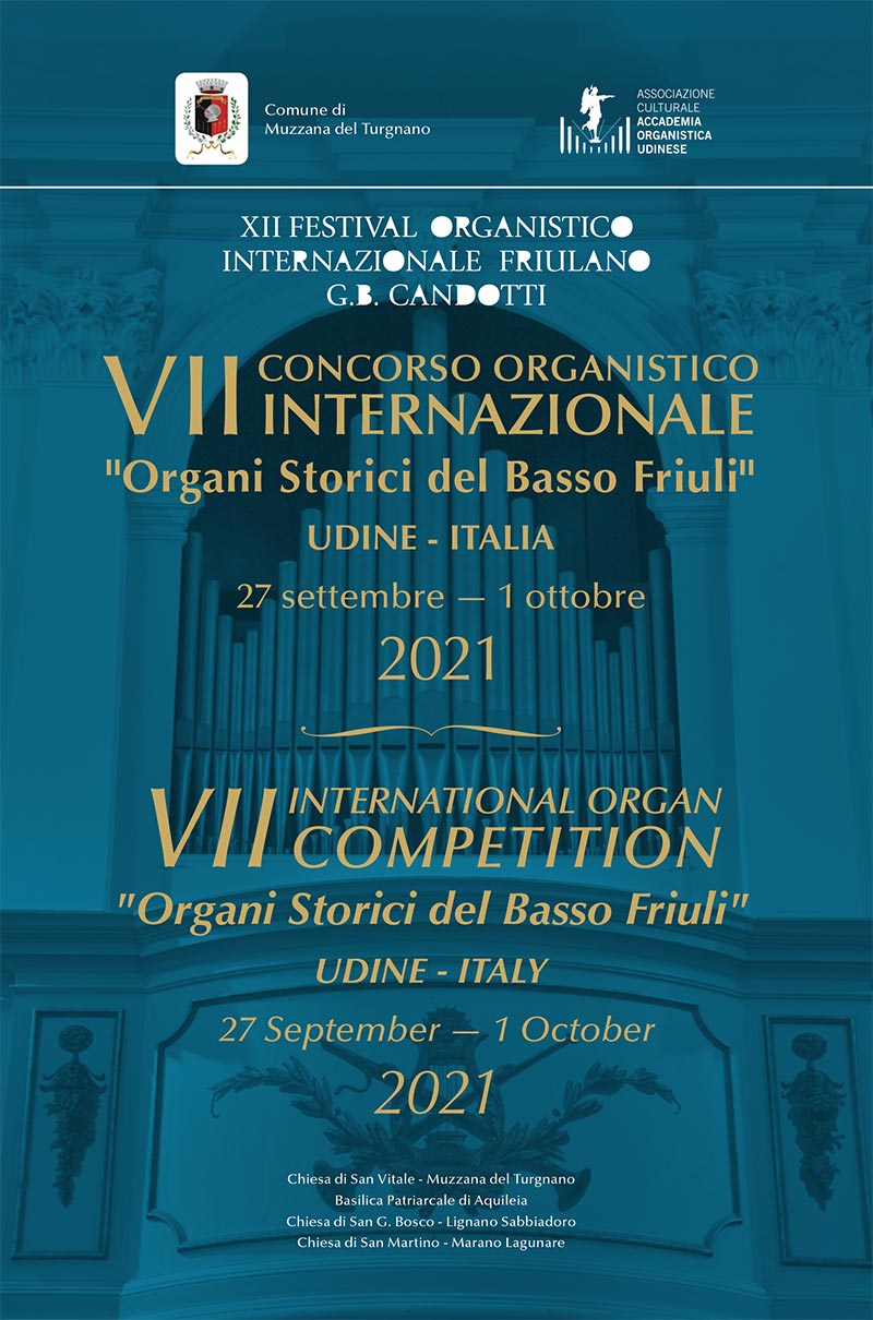 VII concorso organistico organi storici del basso friuli
